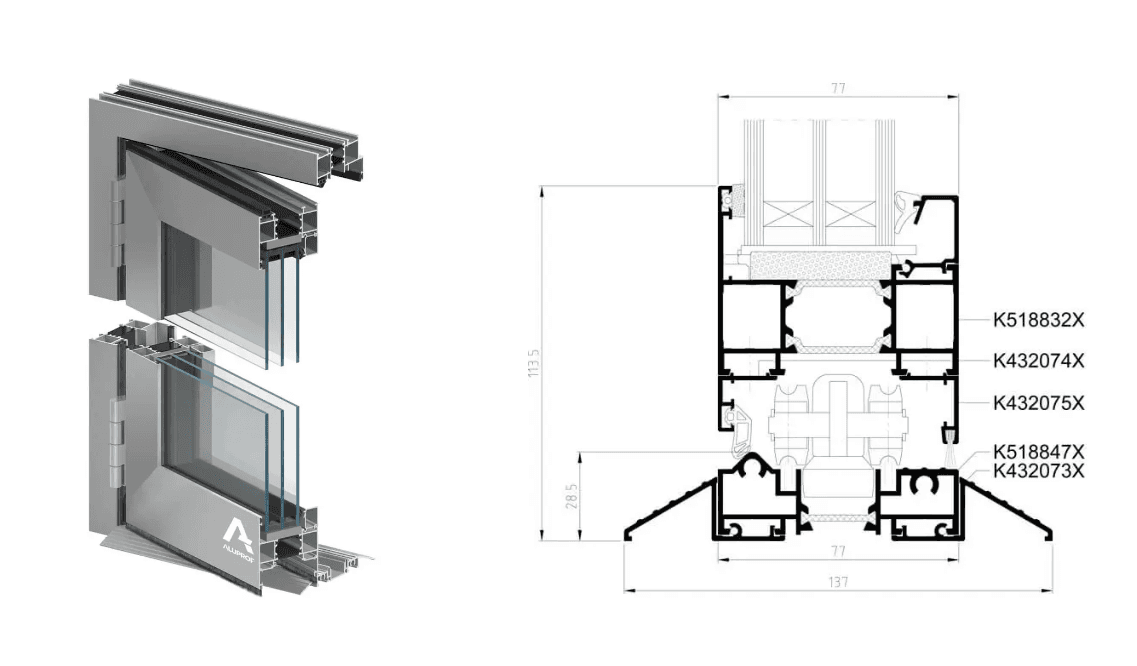 MB-86 Fold Line HD - Foldline - Cross-Section
