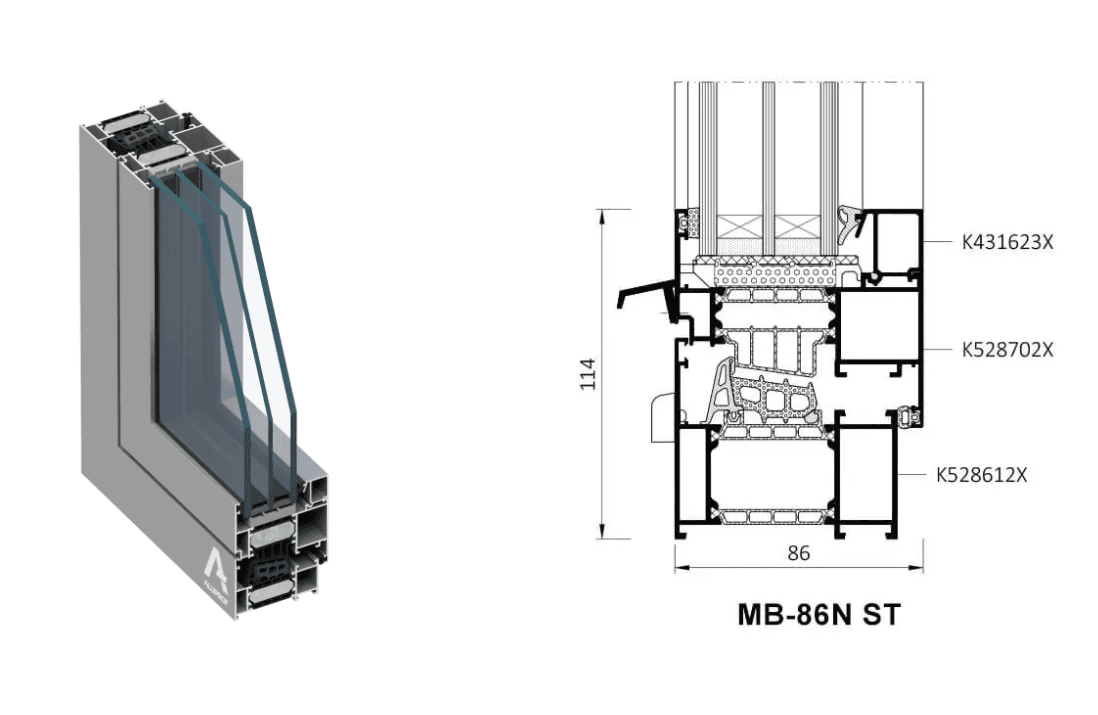 MB-86 - Cross-Section